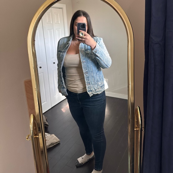 EUC | Ladies Old Navy Jean Jacket - Picture 1 of 7